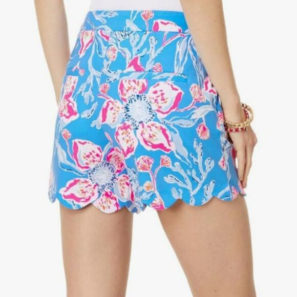 Lilly Pulitzer Buttercup Shorts Multi Bahamian Rhapsody - Picture 2 of 12